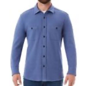 Members Mark Camden Button Sweater Shirt NWOT